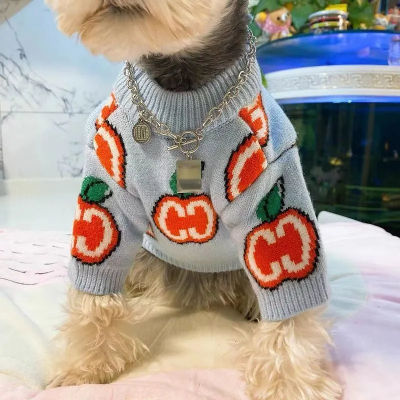 Winter Clothing For Boys - レターセーター ペット犬服 コットン スウェットシャツ 犬服 暖かい