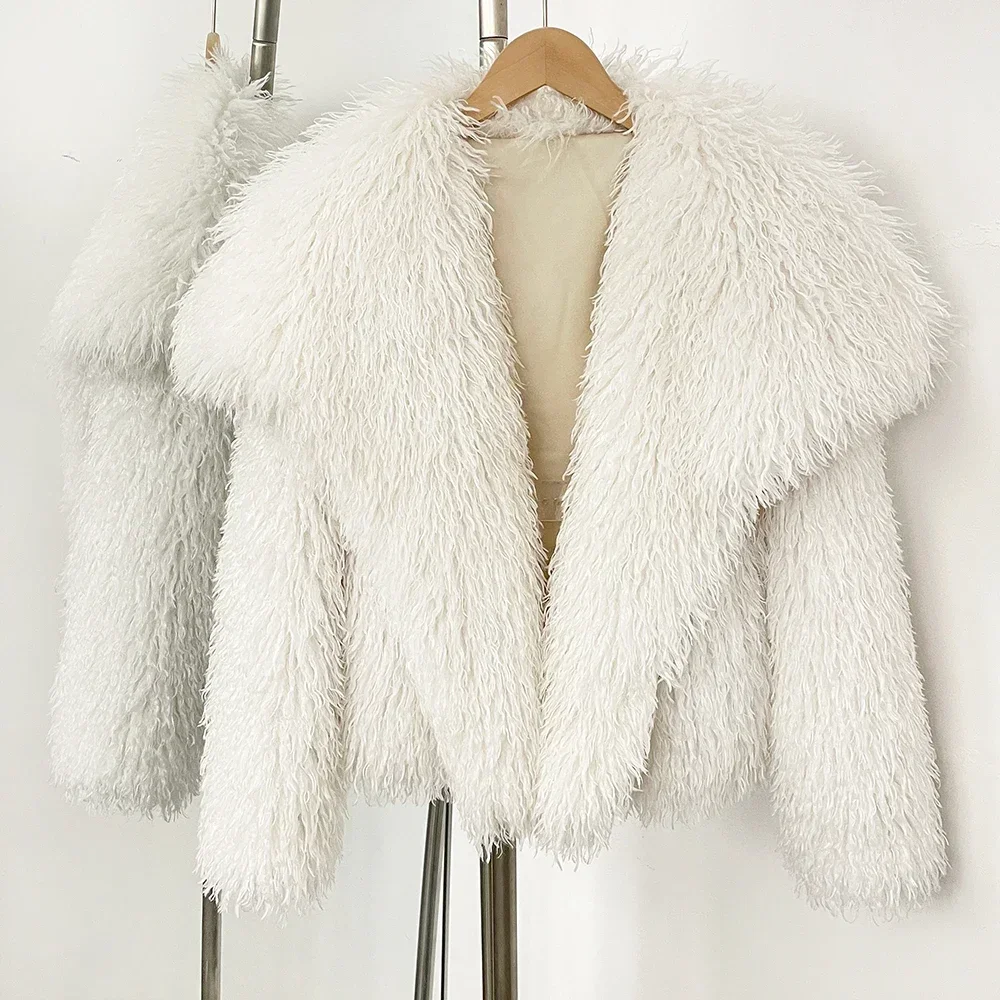 毛皮コート 環境に優しいフェイクファーコート コート＆ジャケ - Winter Clothing Store のレビューと価格