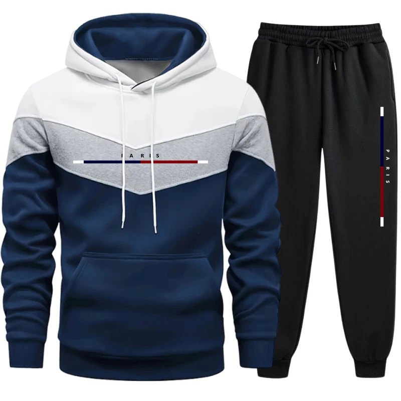 ホット販売メンズトラックスーツカジュアルトリコロールスプライ - Winter Clothing Sale のレビューと価格