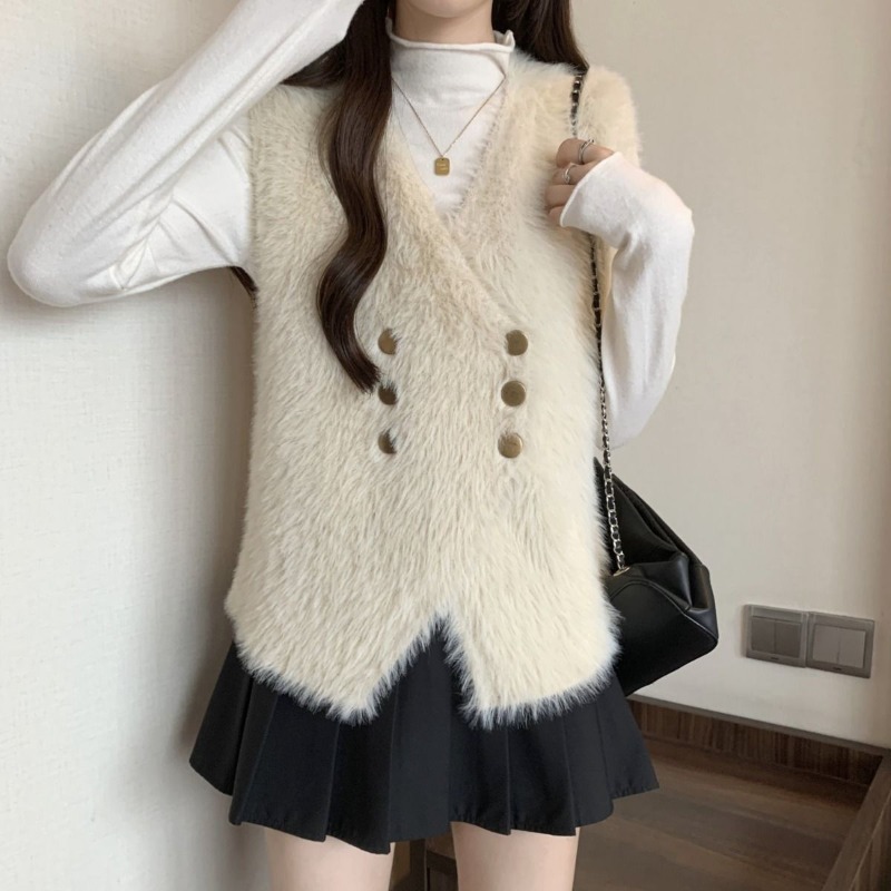 ニットベスト女性用カーディガン衣類販売トップスチョッキ 20 - Winter Clothing Trends 2025 Women'S のレビューと価格