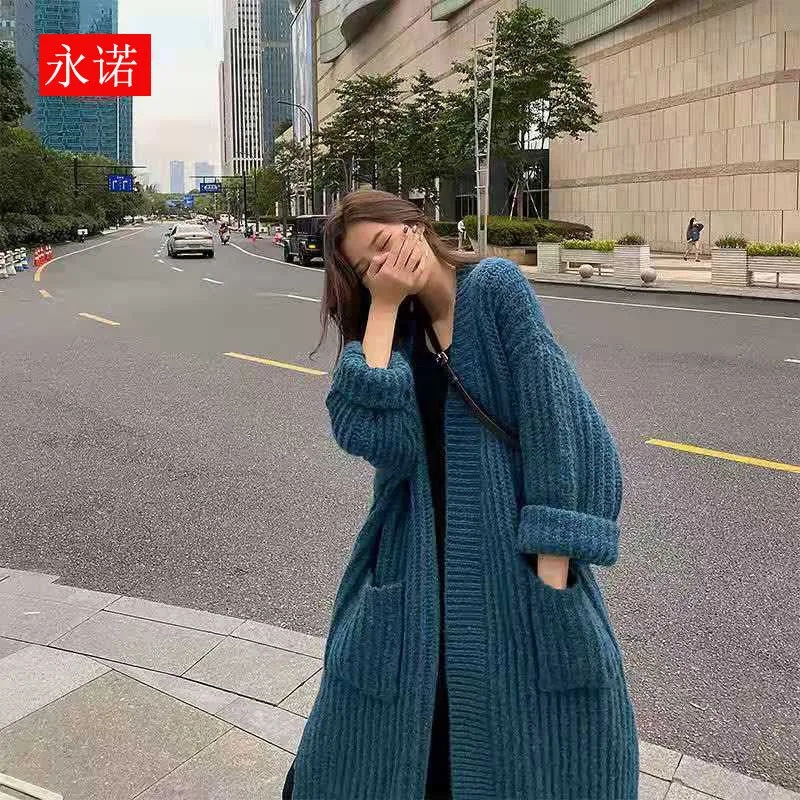 バックルとボタンなしのゆったりとしたレイジー風セーターカーデ - Winter Clothing Trends 2025 Women'S のレビューと価格
