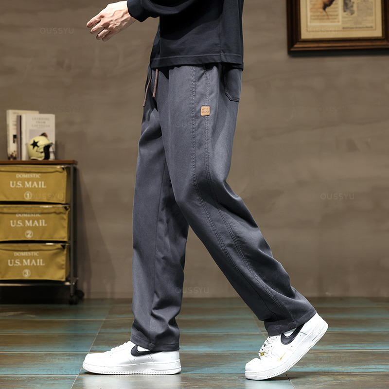 メンズソフトライオクロスパンツ,厚手のルーズフィットパンツ, - Winter Clothing Brand のレビューと価格