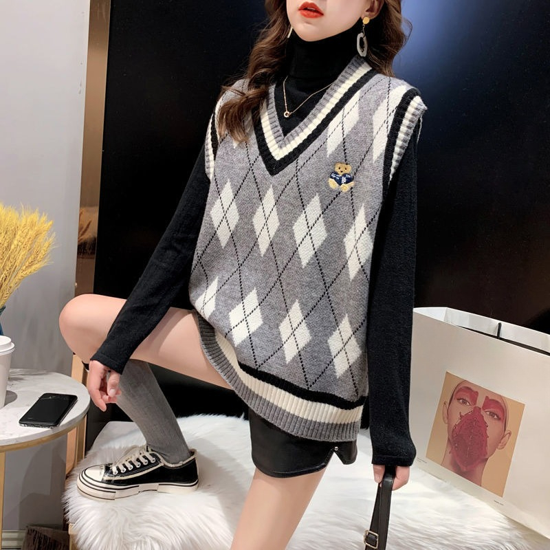 レッドニットベスト女性用ノースリーブチョッキ冬2025美的旅 - Winter Clothing Trends 2025 Women'S のレビューと価格