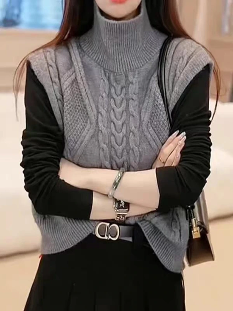 女性用セーター ルーズカーディガン レディースニットベスト  - Winter Clothing Trends 2025 Women'S のレビューと価格