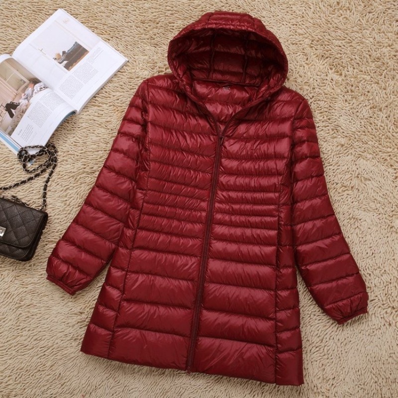 プラスサイズ 5XL 6XL 7XL 女性のフード付きパファ - Winter Clothing Online のレビューと価格