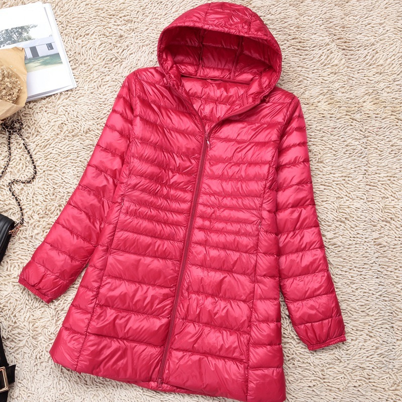 プラスサイズ 5XL 6XL 7XL 女性のフード付きパファ - Winter Clothing Online のレビューと価格