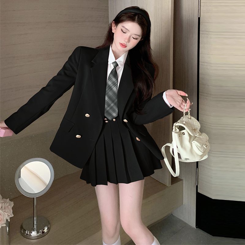 Pure Desire 女子大スタイルスーツ ショートジャケ - Winter Clothing Online のレビューと価格