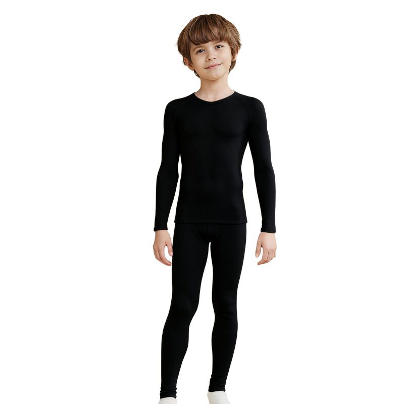子供用ウィンタースポーツスーツ速乾性サーマル下着男の子用コン - Winter Clothing For Boys のレビューと価格