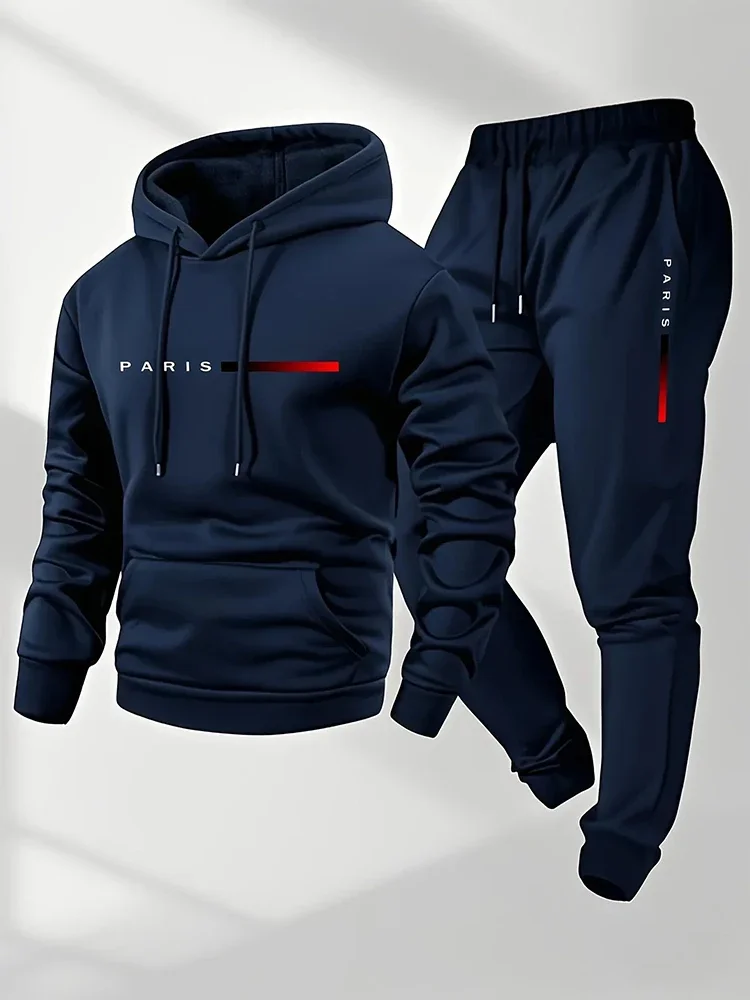 デイリーカジュアルスポーツジョギングスーツ 無地スポーツウェ - Winter Clothing のレビューと価格