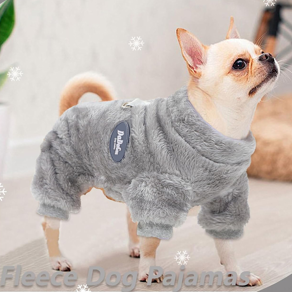 小型犬用セーター 冬用ペット服 男の子 女の子 フリース 子 - Winter Clothing For Boys のレビューと価格