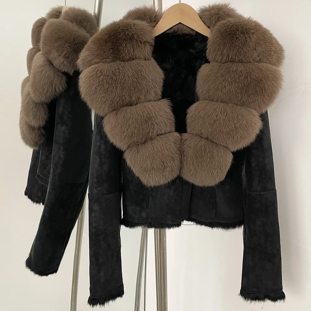 2025秋冬新作 ファー ジャケット スエード レザー 本物 - Winter Clothing Store のレビューと価格
