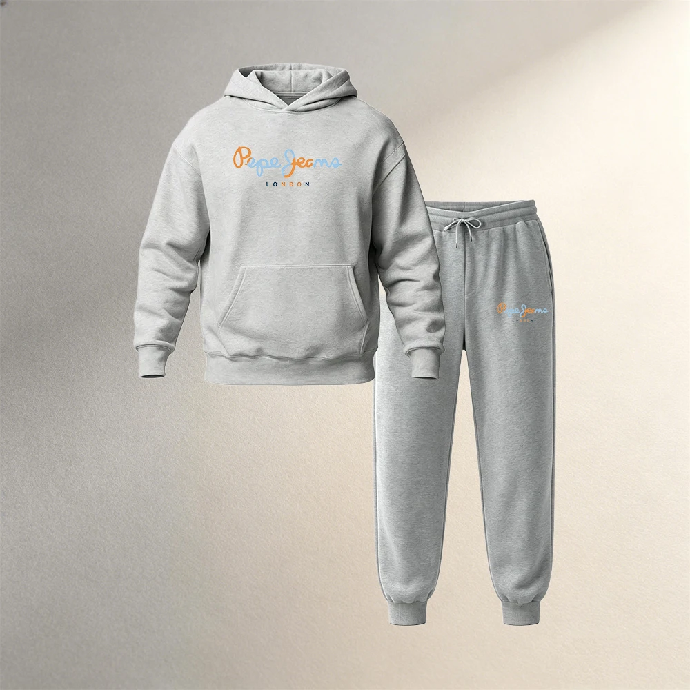 メンズ服 パーカーセット 2ピース プルオーバー 秋冬 スポ - Warm Winter Clothing のレビューと価格
