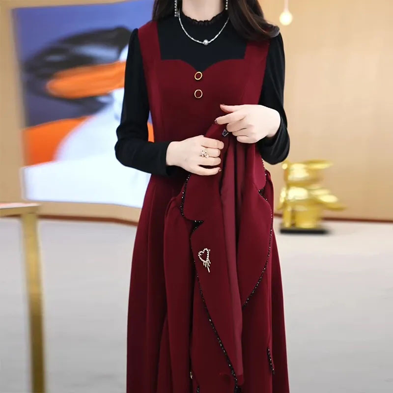 ハイエンドスーツジャケットドレスツーピースセット レディース - Winter Clothing Online のレビューと価格