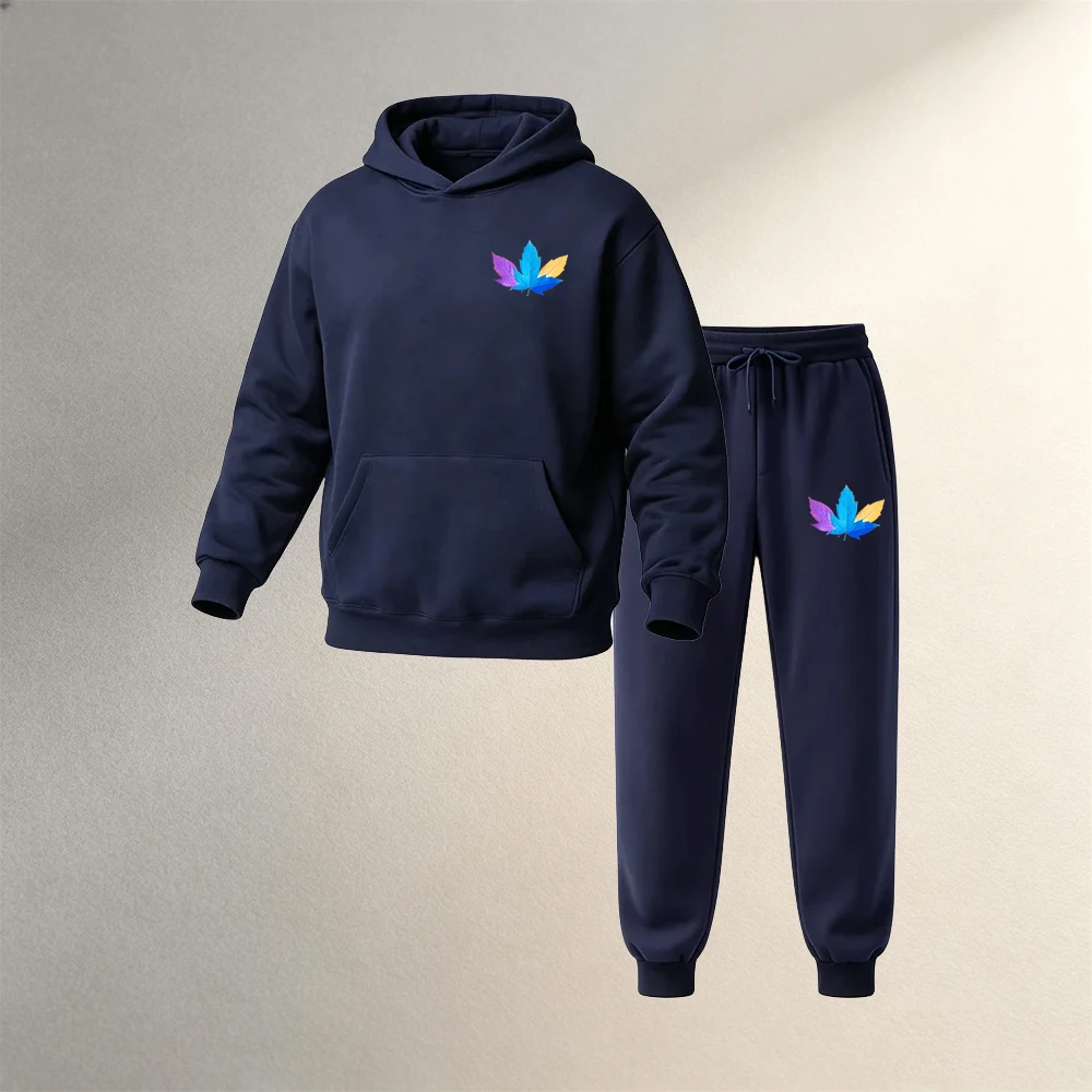 メンズ服セット プルオーバー 2点セット 秋冬 スポーツ カ - Warm Winter Clothing のレビューと価格