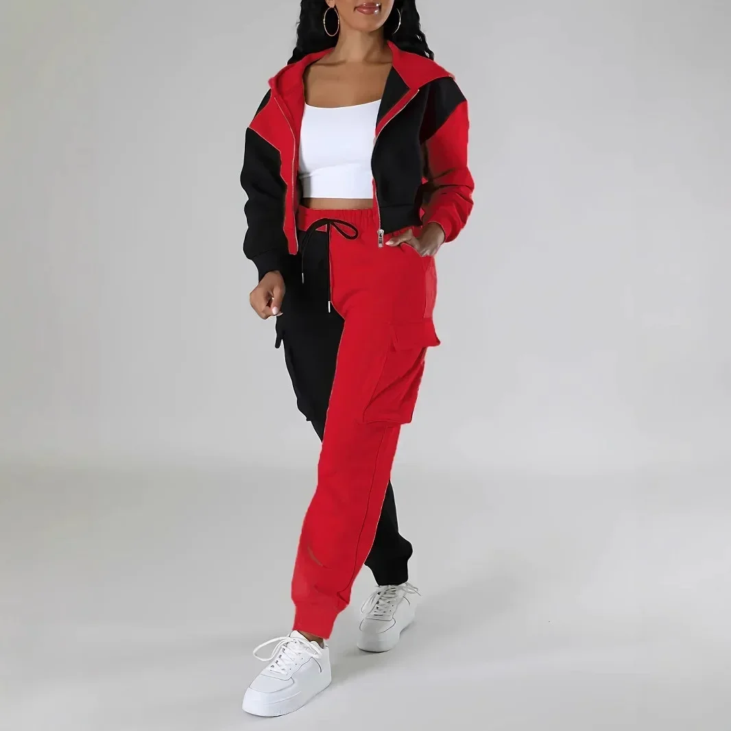 女性ルース秋冬 2 枚スーツマッチングセットパーカートラック - Winter Clothing Sale のレビューと価格