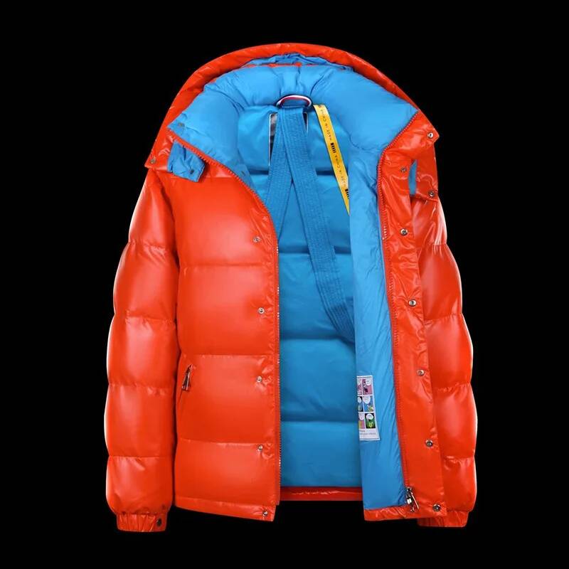 新しい冬用光沢ジャケット、メンズショート丈トレンドブランドフ - Winter Clothing Brand のレビューと価格