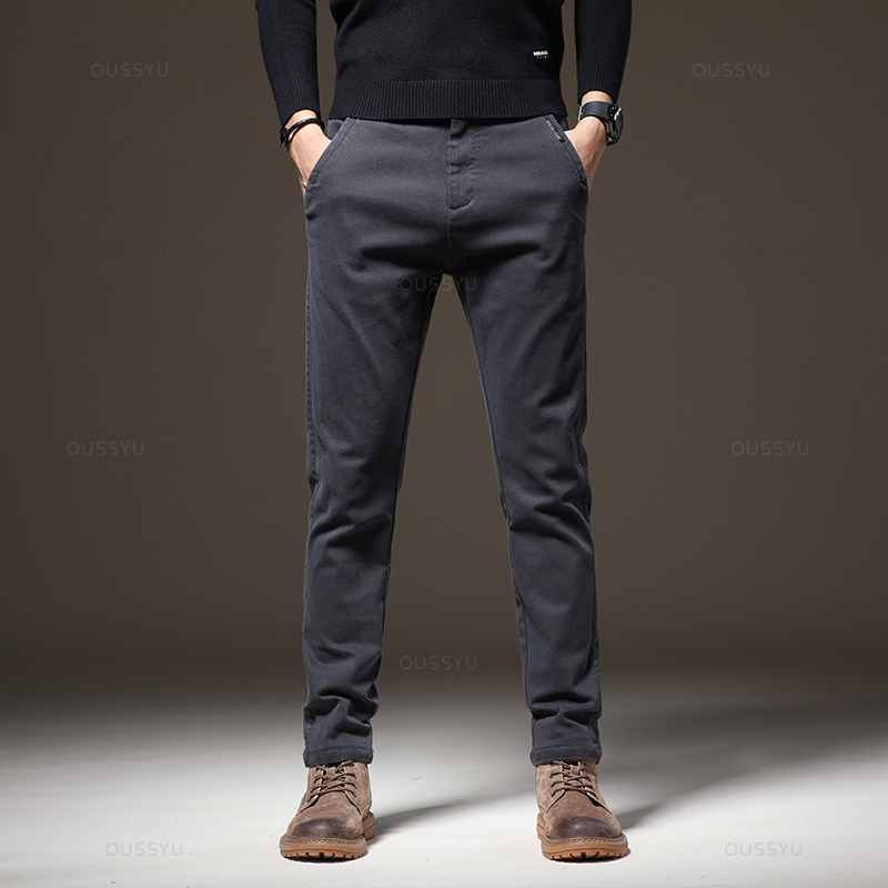 メンズ厚手のカーゴパンツ,高品質のパンツ,伸縮性のあるウエス - Winter Clothing Brand のレビューと価格
