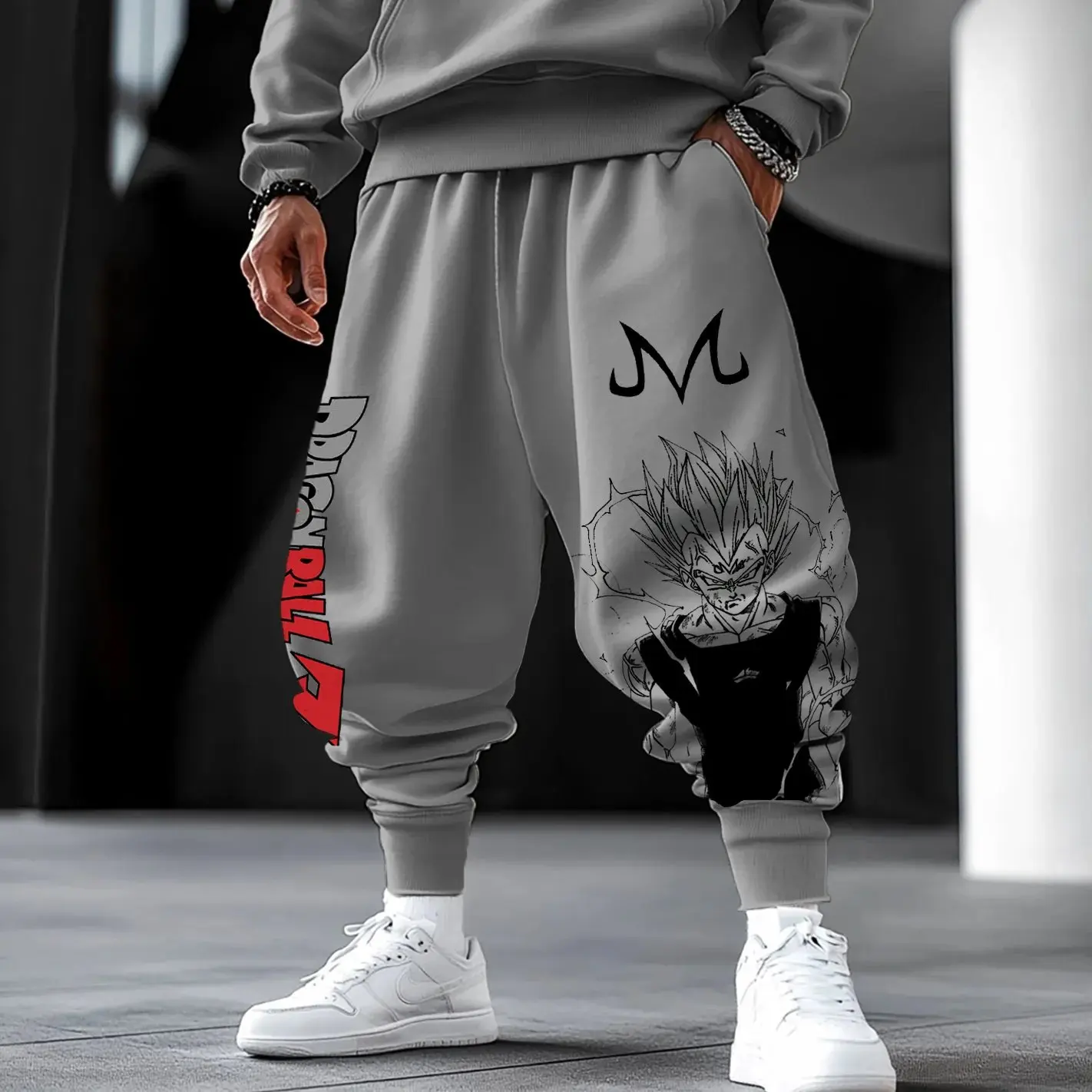 新しい秋冬 Y2k ドラゴンボール Z メンズスポーツパンツ - Winter Clothing Anime のレビューと価格
