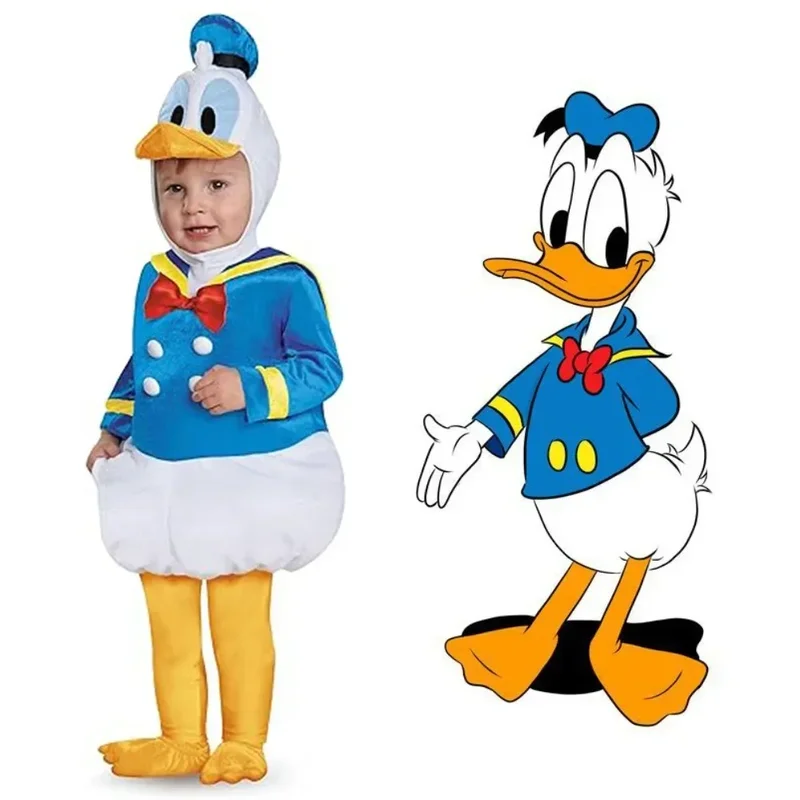 AA アニメドナルドダックコスプレ衣装冬の暖かさ子供服男の子 - Winter Clothing For Boys のレビューと価格