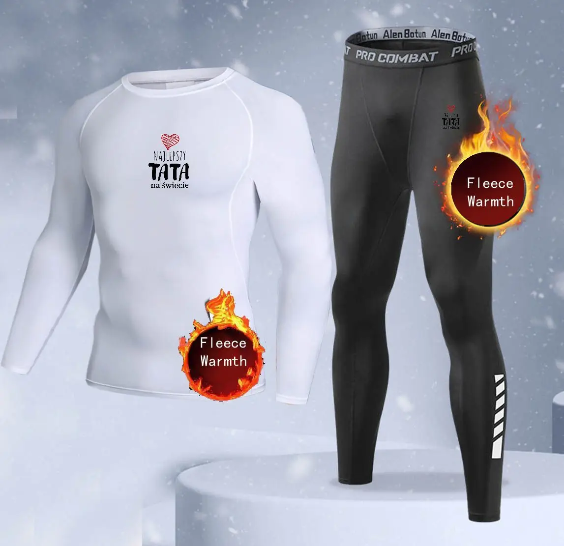 冬の新作メンズ・レディース用ツーピーススポーツ＆フィットネス - Warm Winter Clothing のレビューと価格