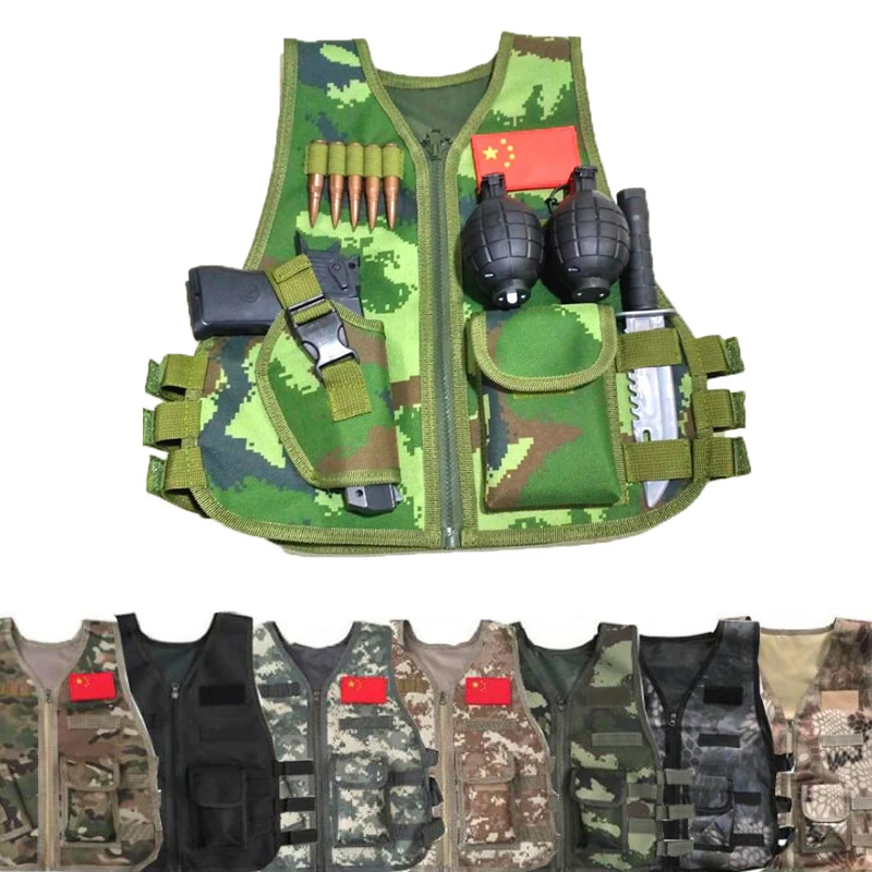 子供軍戦術軍事狙撃ベスト狩猟 CP 迷彩制服ジャングル戦闘服 - Winter Clothing For Boys のレビューと価格