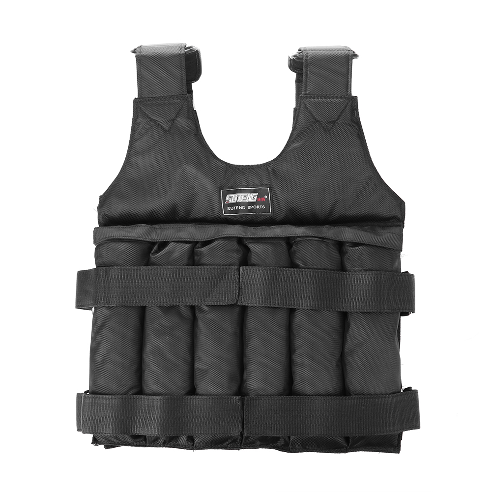 1 - 110LBS 調節可能な加重ベストランニングローディ - Winter Clothing Online のレビューと価格