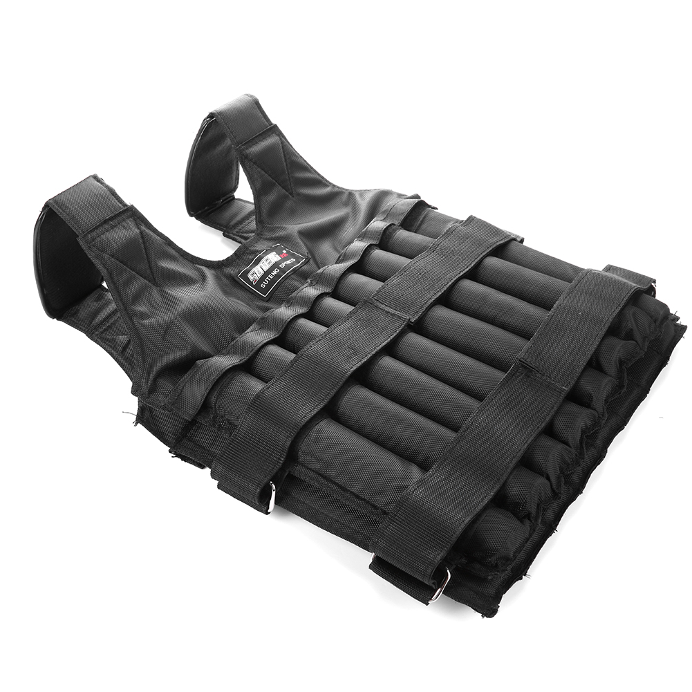 1 - 110LBS 調節可能な加重ベストランニングローディ - Winter Clothing Online のレビューと価格