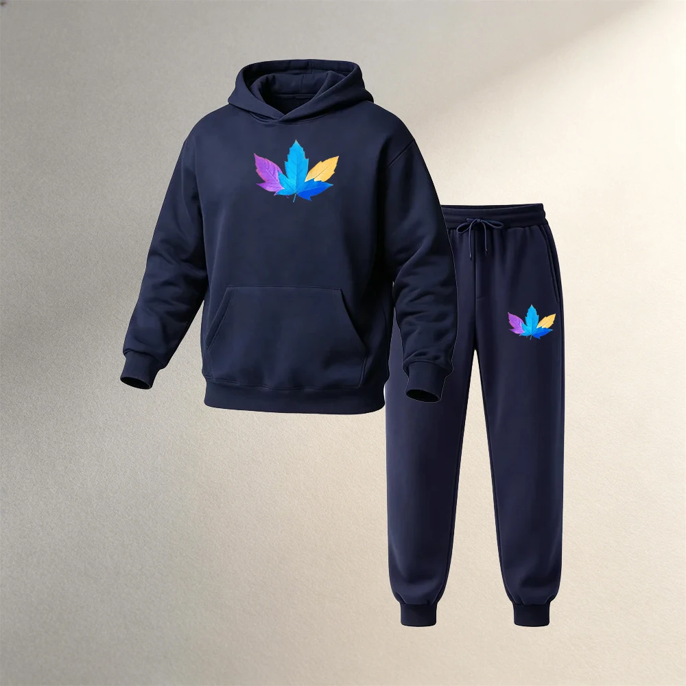 メンズプルオーバーフーディセット 2ピース 秋冬 スポーツカ - Warm Winter Clothing のレビューと価格