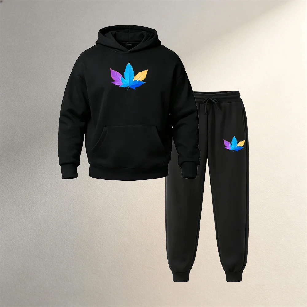 メンズプルオーバーフーディセット 2ピース 秋冬 スポーツカ - Warm Winter Clothing のレビューと価格