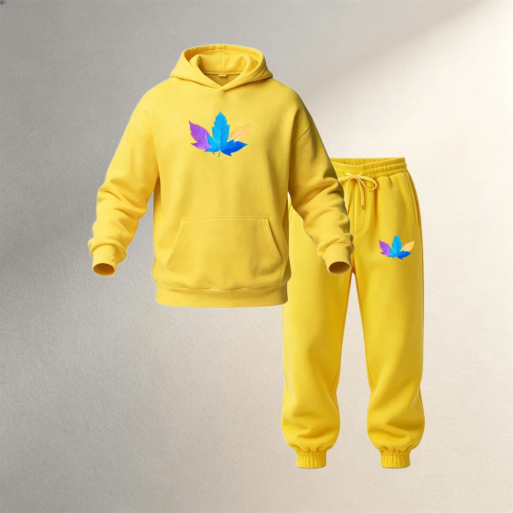 メンズプルオーバーフーディセット 2ピース 秋冬 スポーツカ - Warm Winter Clothing のレビューと価格