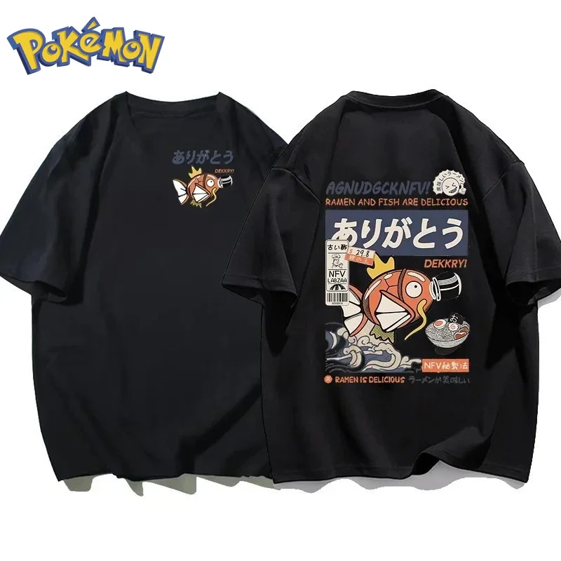 ポケモンアニメコイキングプリントTシャツ2026秋冬新作原宿 - Winter Clothing Anime のレビューと価格
